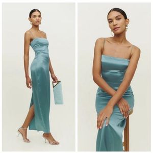 Reformation Frankie Silk Dress - Never worn NWT